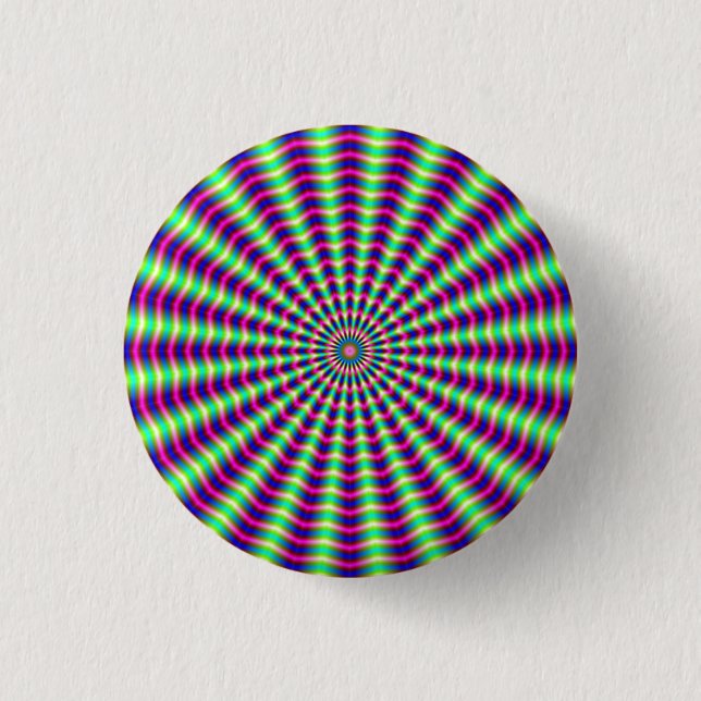 Hypnotische Ringe Button (Vorderseite)