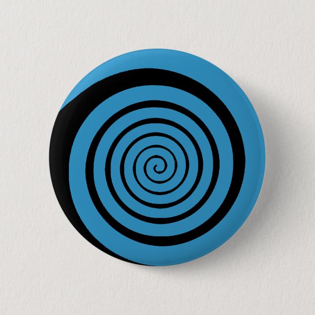 hypnotische Spirale Button (Vorderseite)