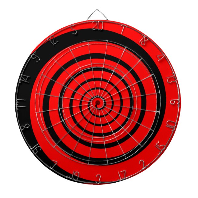 hypnotische Spirale Dartscheibe (vorne)