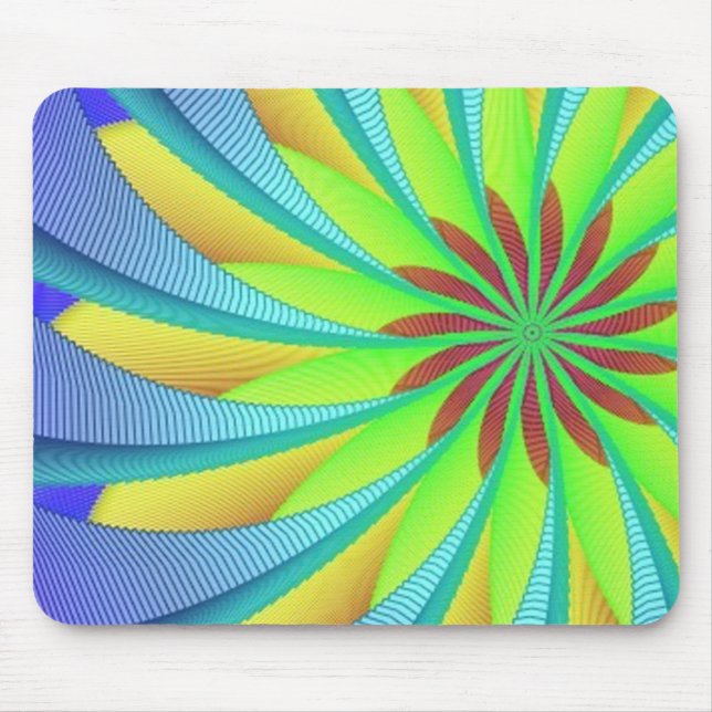 Hypnotisches Bild 3 Mousepad (Vorne)