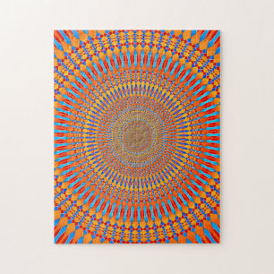 Hypnotisches radiales Muster