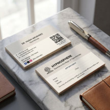 Hypnotist Clinic Business | Minimalistische Ernenn