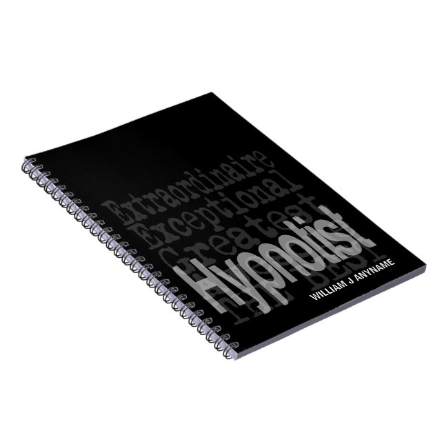 Hypnotist Extraordinaire CUSTOM Notizblock (Rechte Seite)