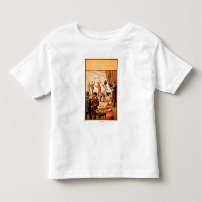Hypnotiststeuerraum des Leute-Theaters Kleinkind T-shirt (Vorderseite)
