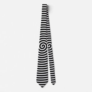 Hypnotized Weiß u. irgendeine Farbe Krawatte
