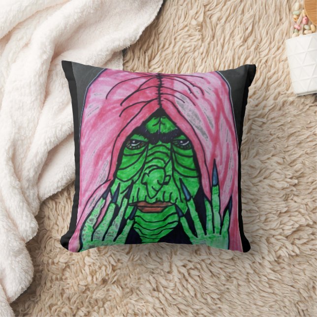 HYPNOTIZING WITCH Kissen (Decke)