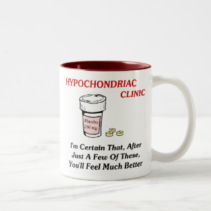 Hypochodriac Klinik Zweifarbige Tasse