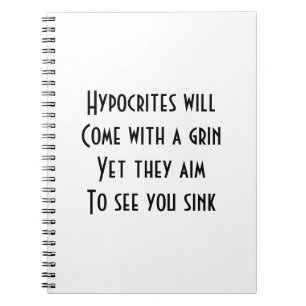 Hypokriten Notizblock