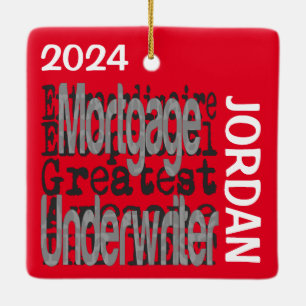 Hypothekenversicherer Extraordinaire CUSTOM Keramikornament