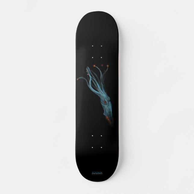 Hypothetischer TintenfischSkateboard Skateboard (Vorderseite)