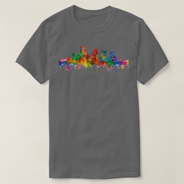 Hypstburgh Skyline T-Shirt (Design vorne)