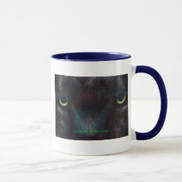 Hyptnotist der schwarze Panther Tasse