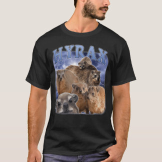Hyrax Feuer Meme Lustiger Tierliebhaber Humor Rock T-Shirt