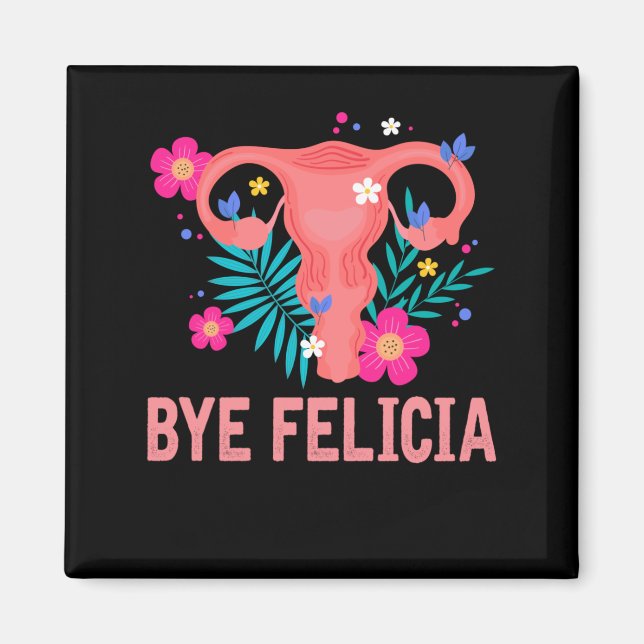 Hysterektomie Erholung Operation Uterusentfernung Magnet (Vorne)