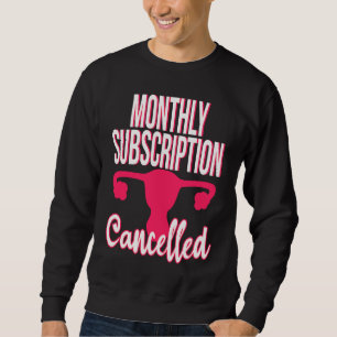 Hysterektomie-Operation Genesungsmonatsabo Sweatshirt
