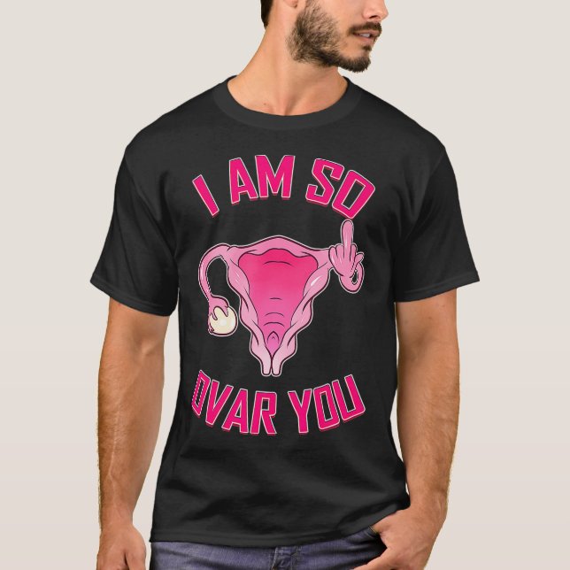 Hysterektomie, so ovar Sie Uterusentfernung T-Shirt (Vorderseite)