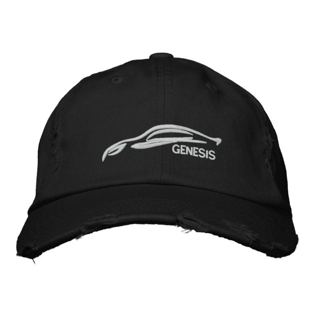 Hyundai Genesis Coupe Bestickte Baseballkappe (Vorderseite)