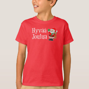 Hyvaa Joulua Finnische Weihnachtsfeier Weihnachten T-Shirt