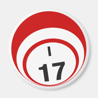 I17 Bingo-Ball-Kühlschrankmagnet Magnet