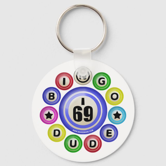 I69 Bingo-Typ Schlüsselanhänger (Vorderseite)