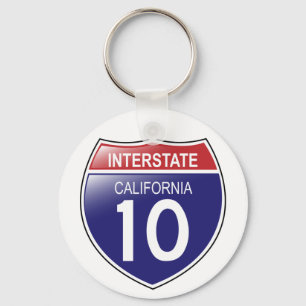 I-10 California Schlüsselanhänger