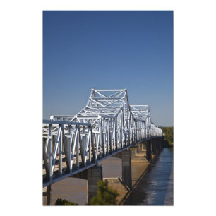 I-20 Highway-Brücke über den Mississippi River, Fotodruck