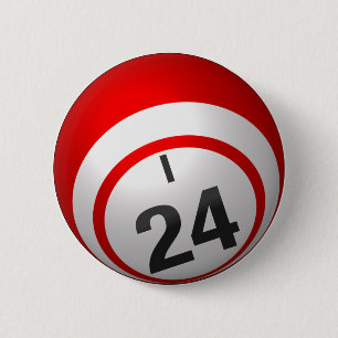 I 24 Bingoknopf Button