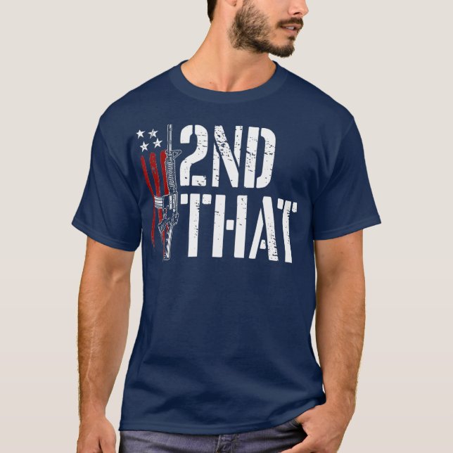I 2. Der zweite Änderungsantrag zu den Rüstungsrec T-Shirt (Vorderseite)