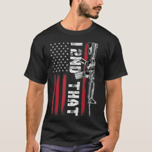 I 2. Die zweite Änderung Pro Gun American Flag T-Shirt