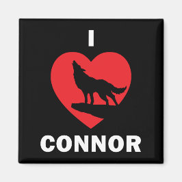 I <3 Connor Magnet Black