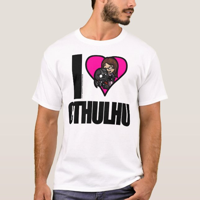 I <3 Cthulhu - T-shirt de dames (Devant)