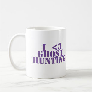 "I <3 Geisterjagd", spukhafte Tasse