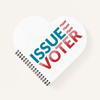 I <3 IssueVoter-Notebook Notizbuch