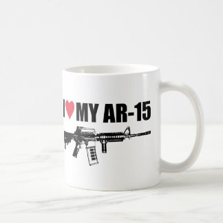I <3 mein AR-15 Kaffeetasse
