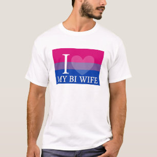 I <3 meine Bi-Ehefrau T-Shirt