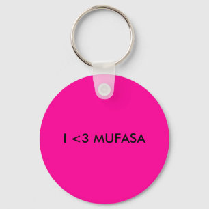 I <3 MUFASA SCHLÜSSELANHÄNGER