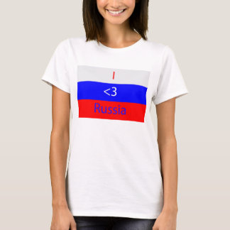 I <3 Russland T-Shirt
