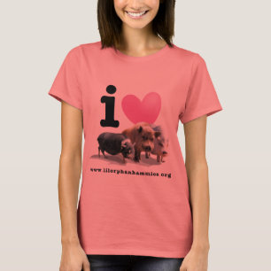 I < 3 Schweine T-Shirt
