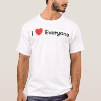 I <3 Typ Sammlung: Ich Liebe Jeder T - Shirt