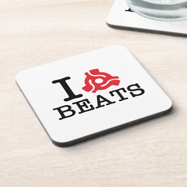 I 45 Adapter Beats Getränkeuntersetzer (Linke Seite)