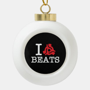 I 45 Adapter Beats Keramik Kugel-Ornament