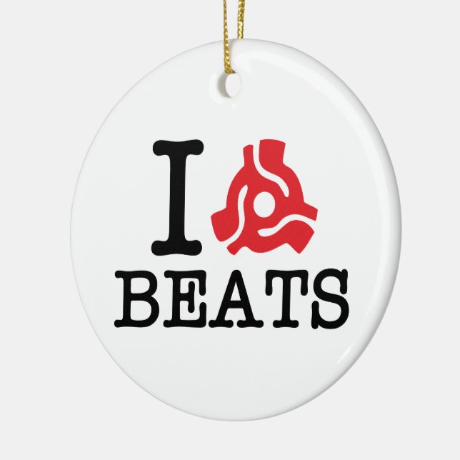 I 45 Adapter Beats Keramik Ornament (Links)
