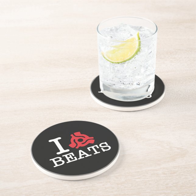 I 45 Adapter Beats Sandstein Untersetzer (Seite)