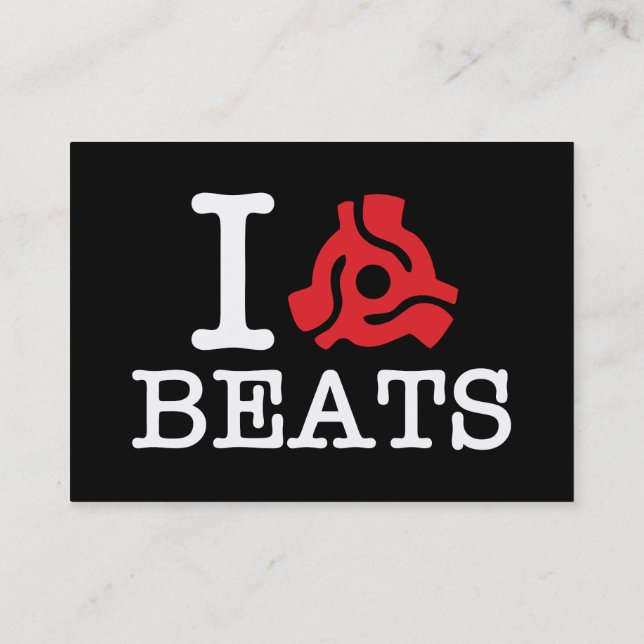 I 45 Adapter Beats Visitenkarte (Rückseite)