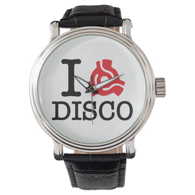 I 45 Adapter-Disco Armbanduhr (Vorderseite)