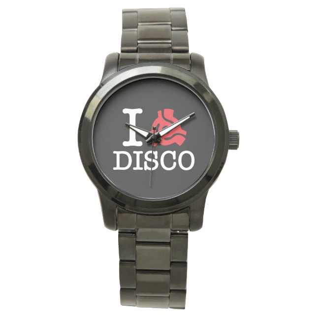 I 45 Adapter-Disco Armbanduhr (Vorderseite)