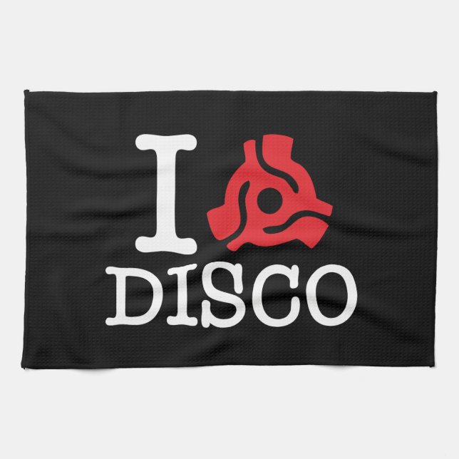 I 45 Adapter-Disco Handtuch (Horizontal)