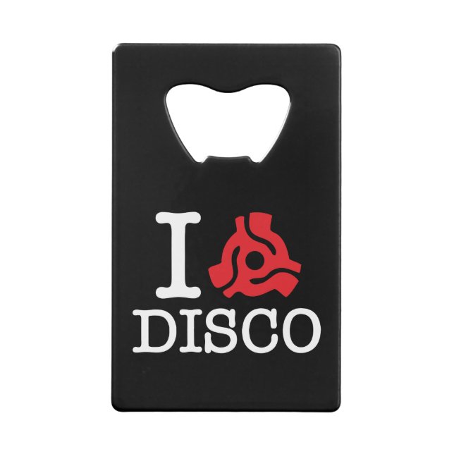 I 45 Adapter-Disco Kreditkartenflaschenöffner (Rückseite)