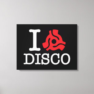 I 45 Adapter-Disco Leinwanddruck