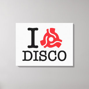 I 45 Adapter-Disco Leinwanddruck